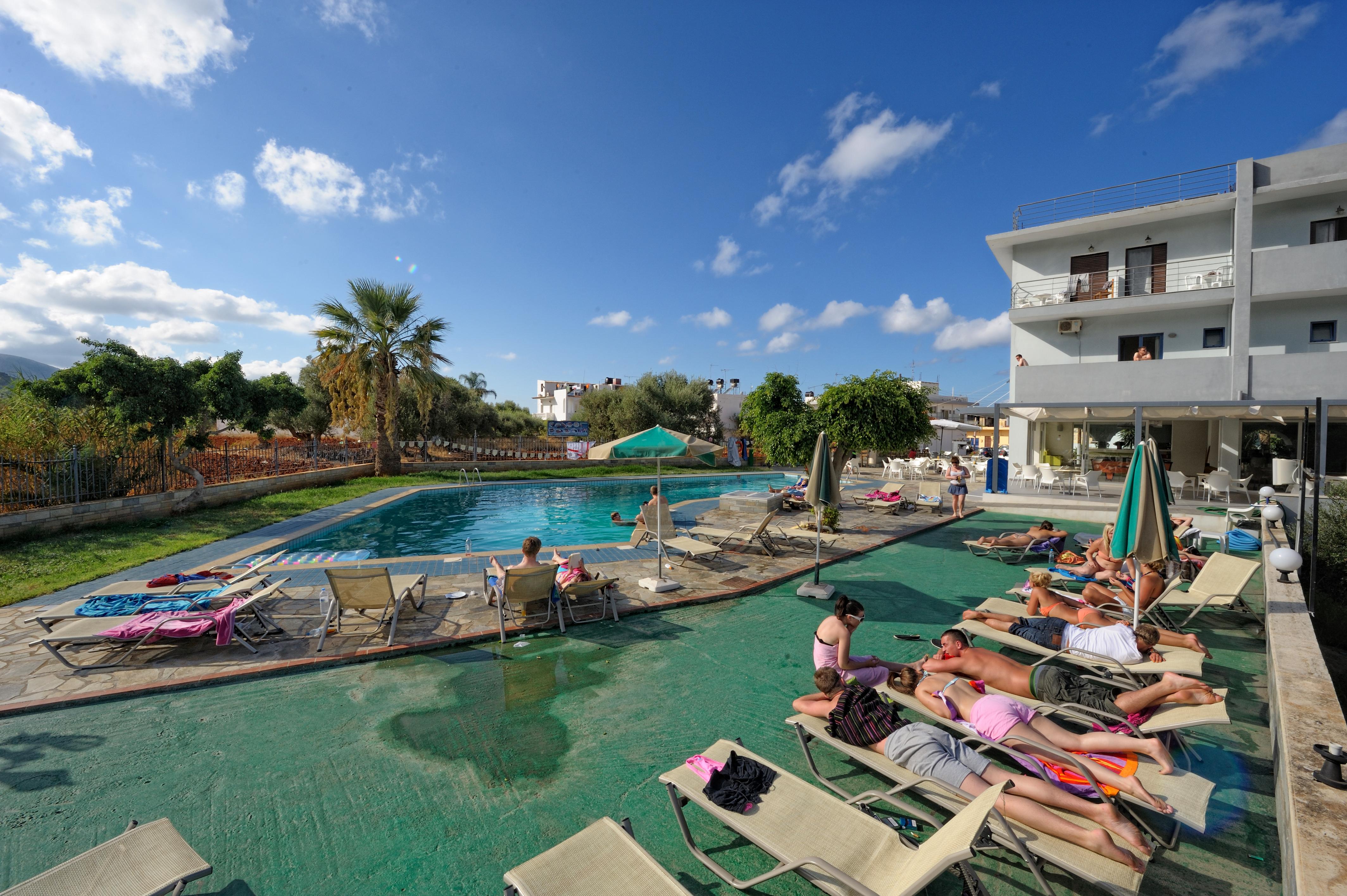 Hermes Hotel Malia Exteriér fotografie