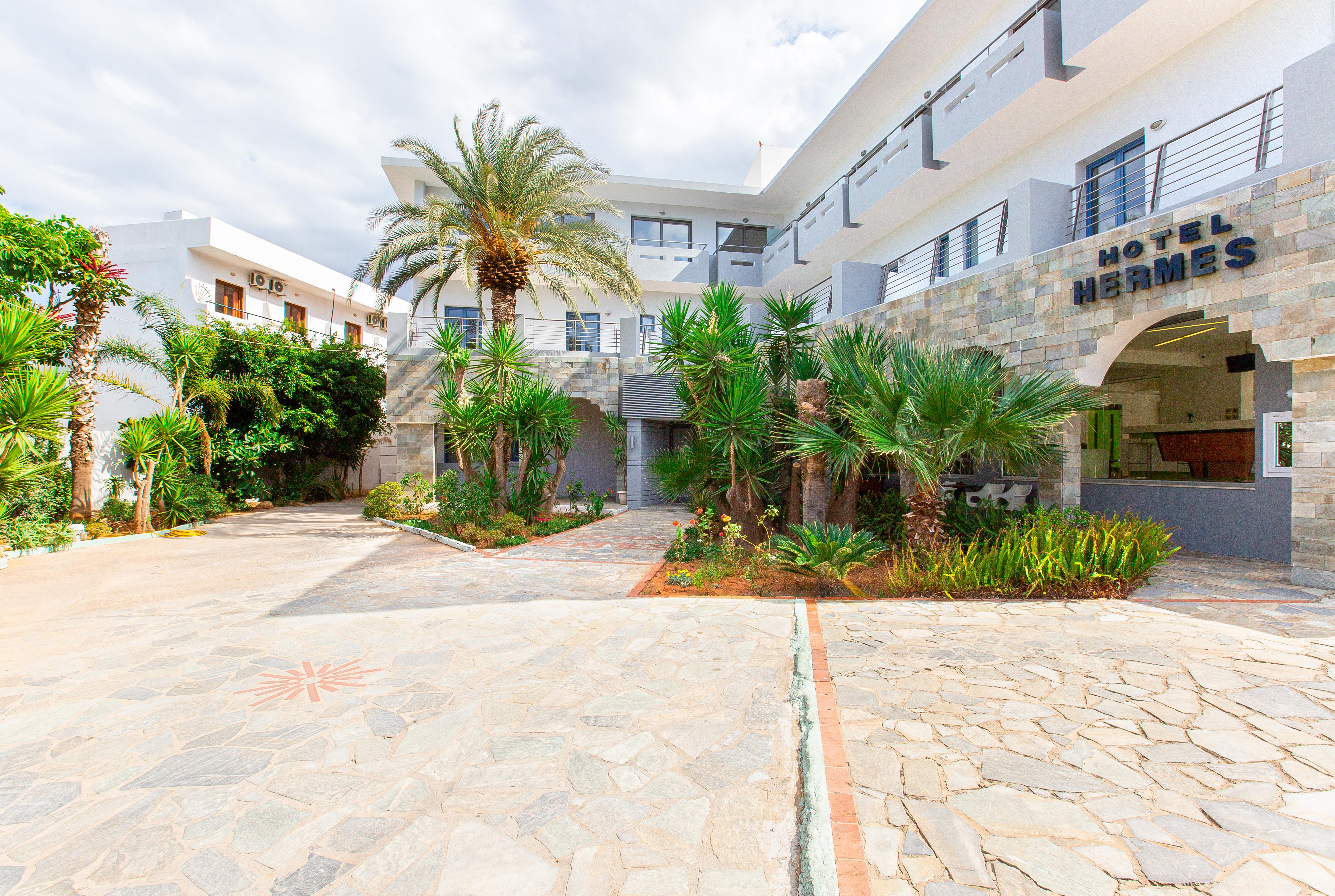 Hermes Hotel Malia Exteriér fotografie