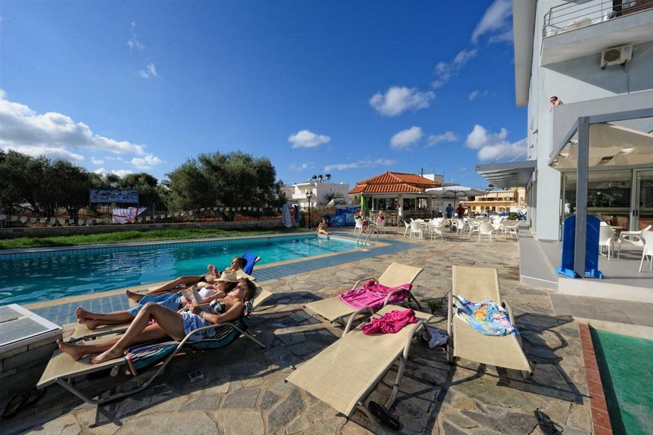 Hermes Hotel Malia Exteriér fotografie